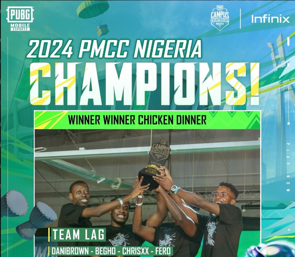 Team LAG Triumphs in the 2024 PUBG Mobile Campus Challenge Nigeria